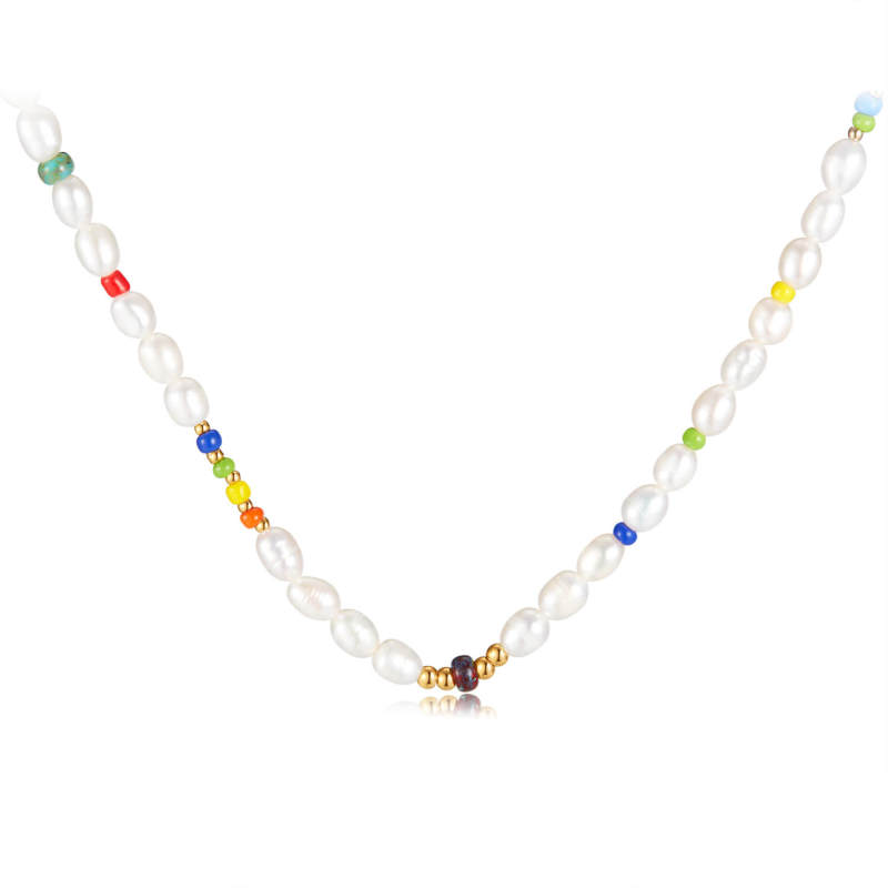 Wholesale Freshwater Pearl Necklace Bracelet Set