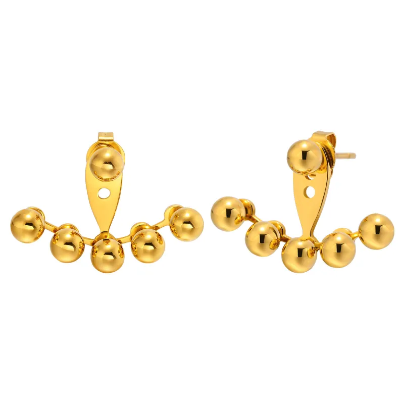 Wholesale Stainless Steel Earring with beads