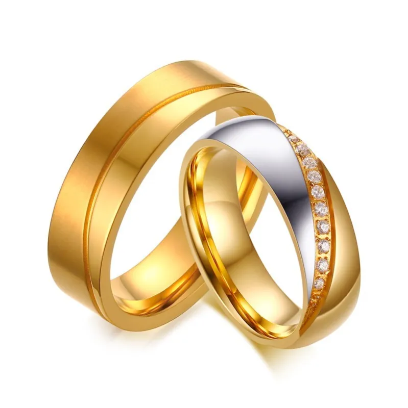 Wholesale Cheap Stainless Steel Wedding Rings