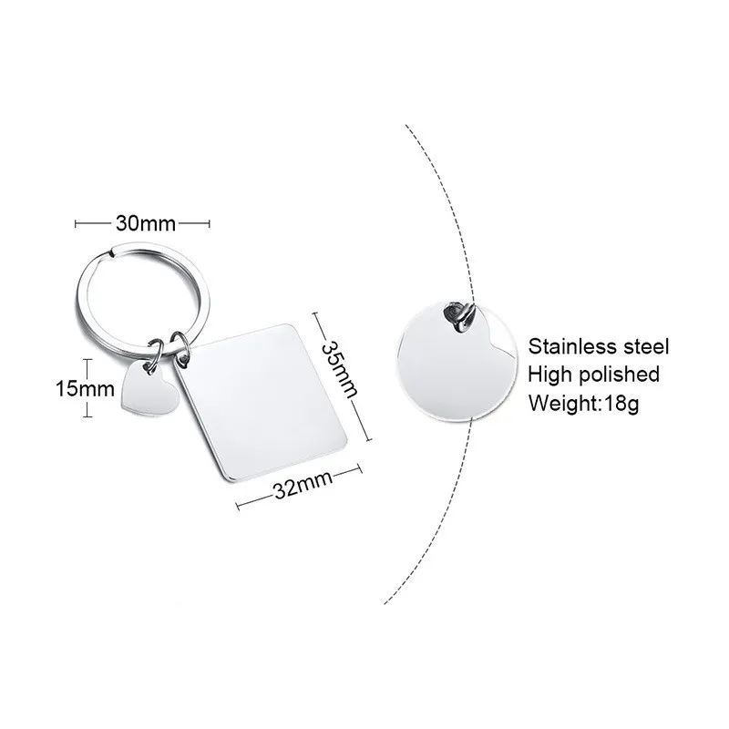 Wholesale Stainless Steel Keychains Personalized Gifts and Accessories