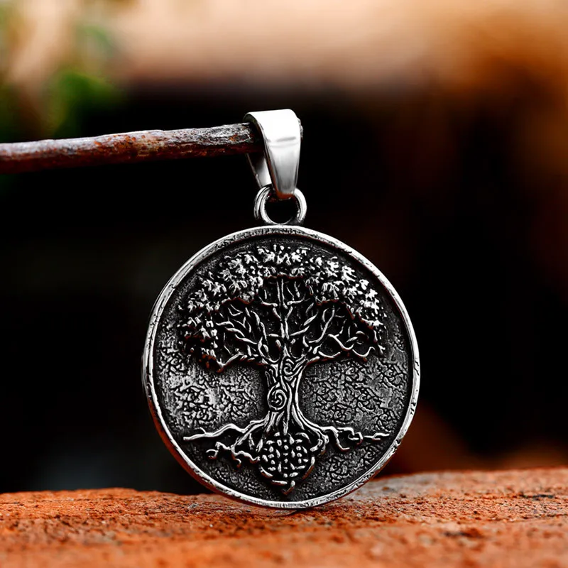 Wholesale Stainless Steel Lifetree Pendant