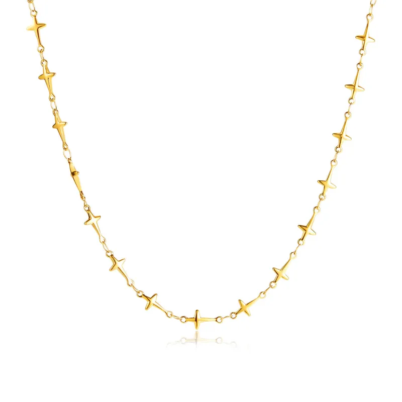 Wholesale Stainless Steel Crucifix Clavicle Chain