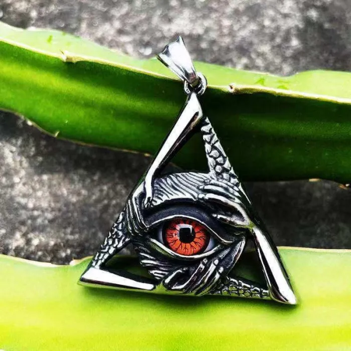 Wholesale Stainless Steel Evil Hand Pendant