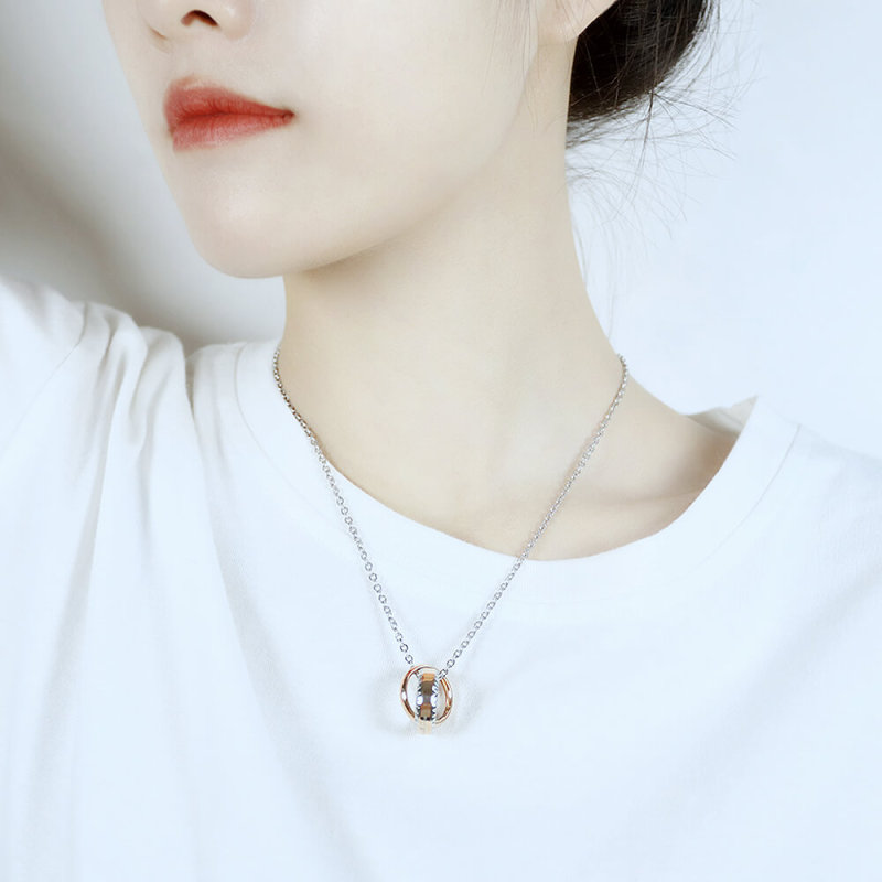 Wholesale Stainless Steel Couple Necklaces