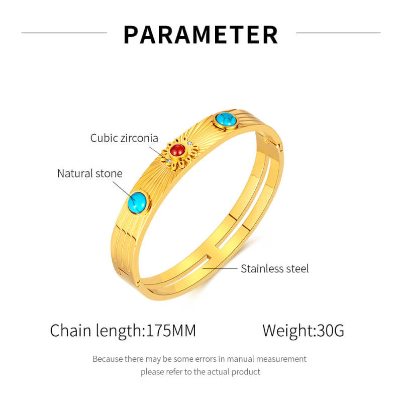 Wholeasle Vintage Stainless Steel Bangle