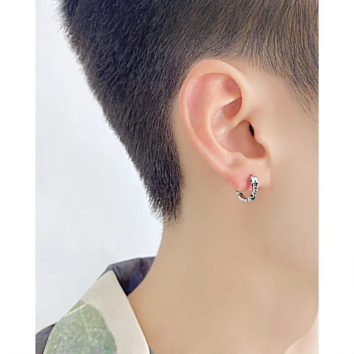 Wholesle Stainless Steel Pentagram Earrings