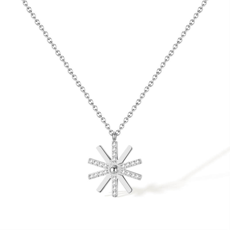 Wholesale Stainless Steel Sunflower Pendante