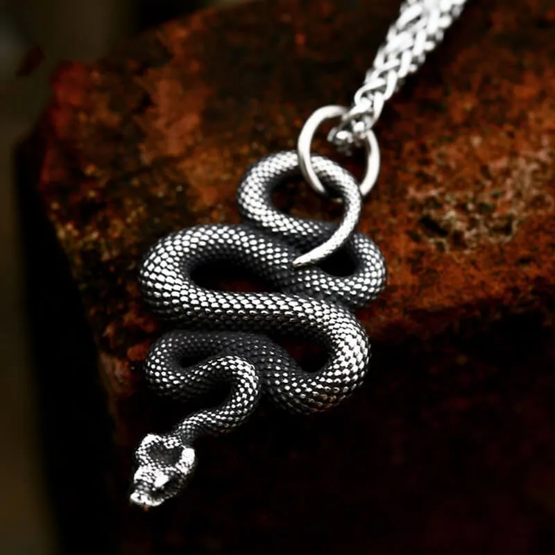 Wholesale Stainless Steel Snake Pendant