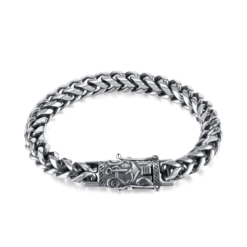 Wholesale Stainless Steel Anchor Buckle Bracelet