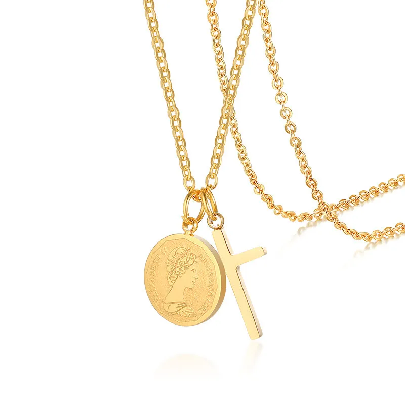 Wholesale Stainless Steel Womens Fashion Pendant Necklaces