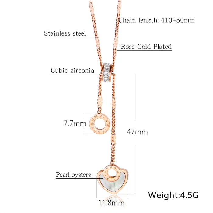Wholesale Stainless Steel Women Necklaces