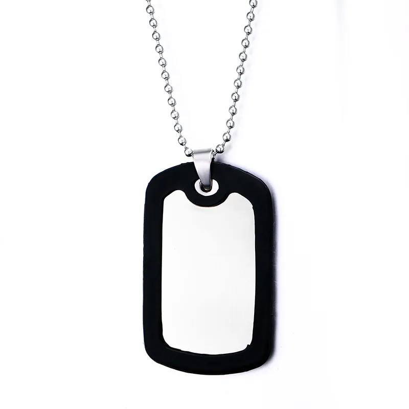 Wholesale Stainless Steel Dog Tag Necklace for Men