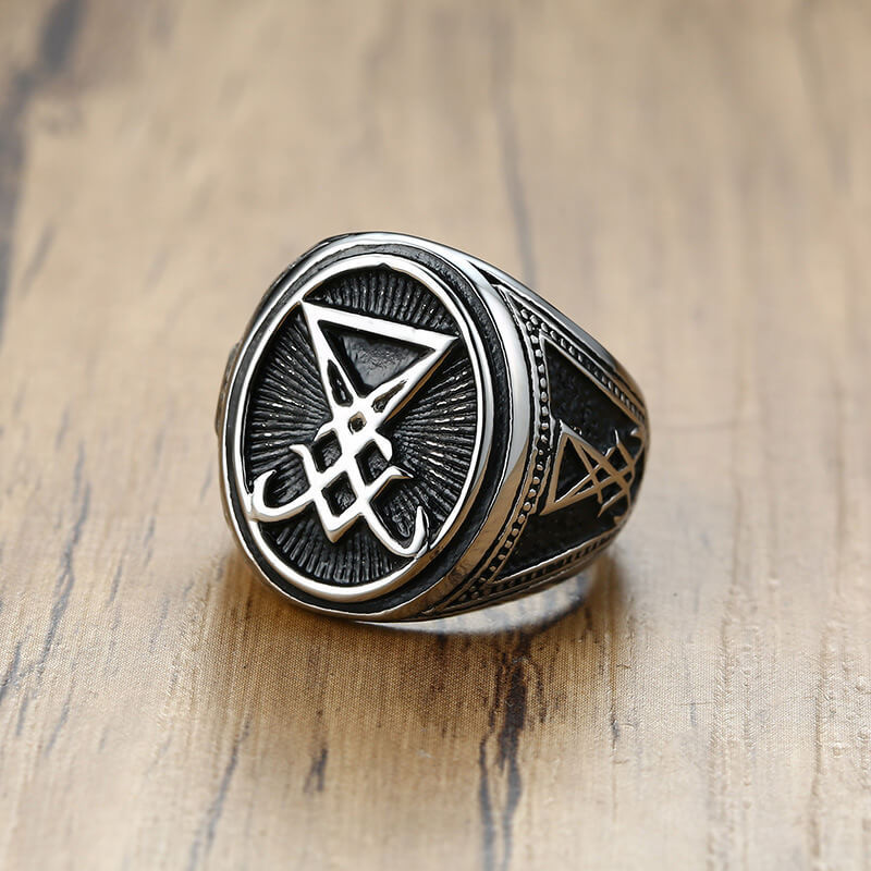 Wholesale Stainless Steel Lucifer Ring