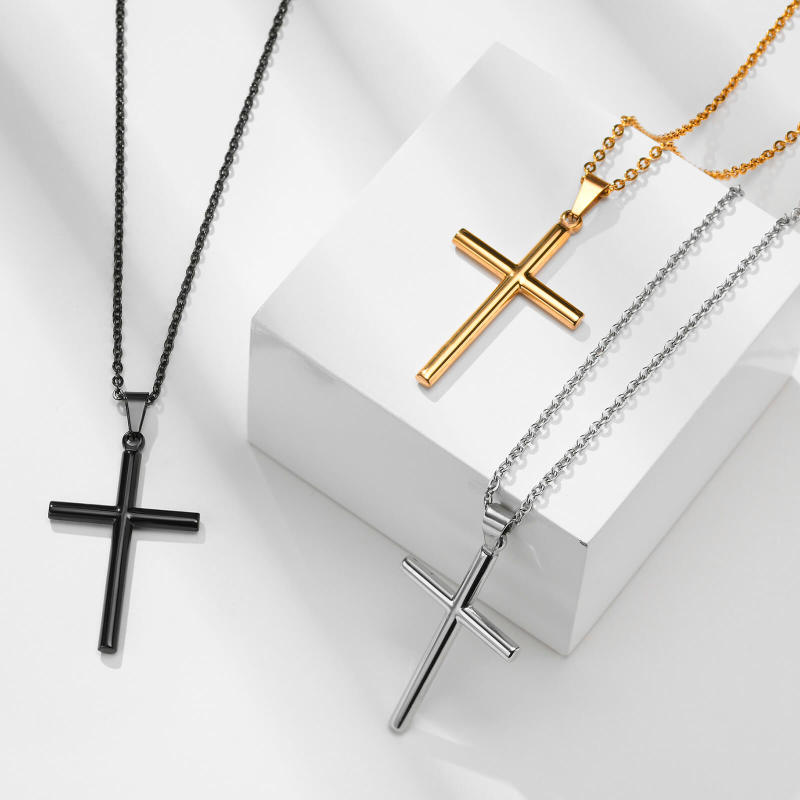 Wholesale Stainless Steel Cross Necklaces