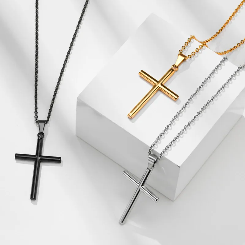 Wholesale Stainless Steel Cross Necklaces