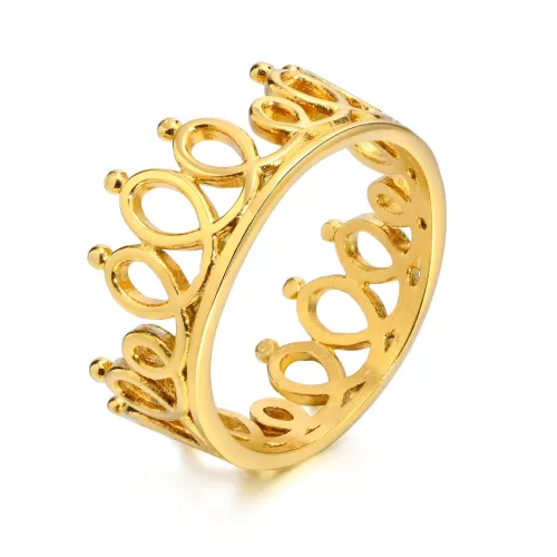 Wholesale Stainless Steel Crown Ring