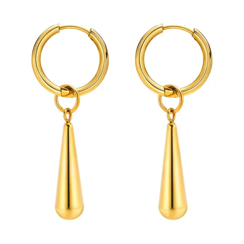 Wholesale Stainless Steel Water Drop Earrings