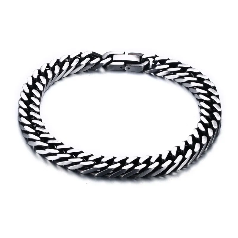 holesale Cheap Stainless Steel Mens Ancient Grey Bracelets in Bulk