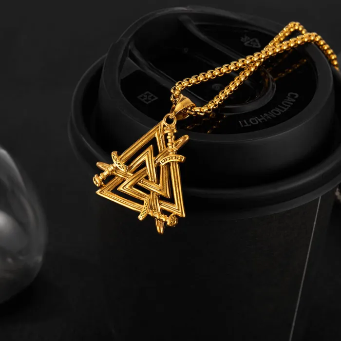 Wholesale Stainless Steel Triangle Pendant
