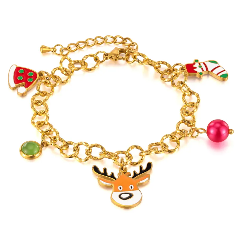 Wholesale Stainless Steel Elk Bracelet