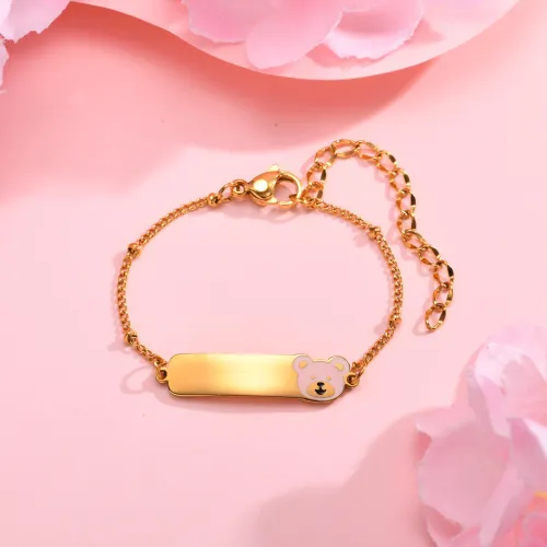 Wholesale Cute Kids Stainless Steel Bracelet