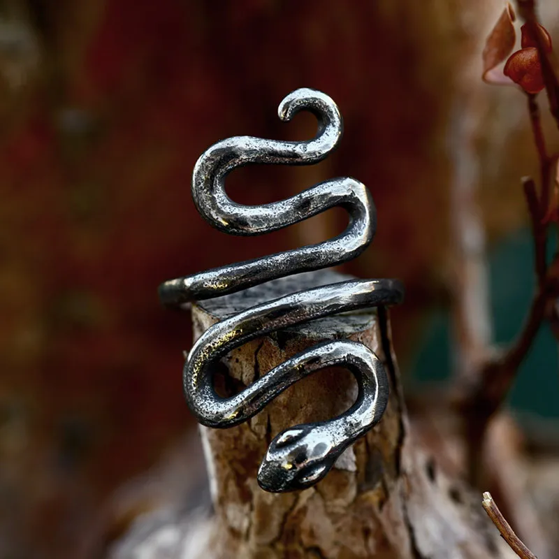 Wholesale Stainless Steel Snake Ring