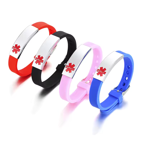 Medical Alert ID Bracelets for Men Women