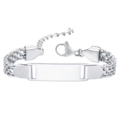 Personalized Name Birthdate Baby Bracelets