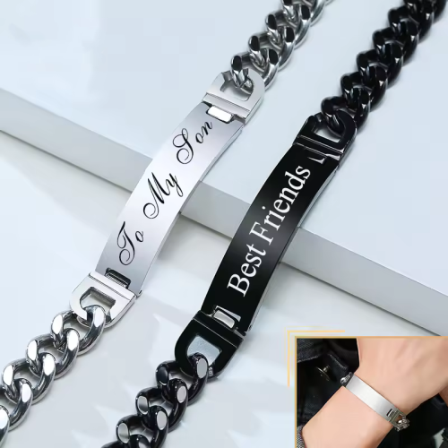 Custom Bracelet Gift for Father Husband Son