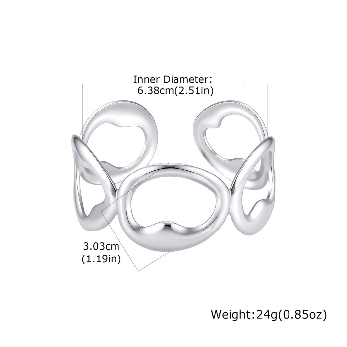 Wholesale Stainless Steel Silk Scarf Bangle