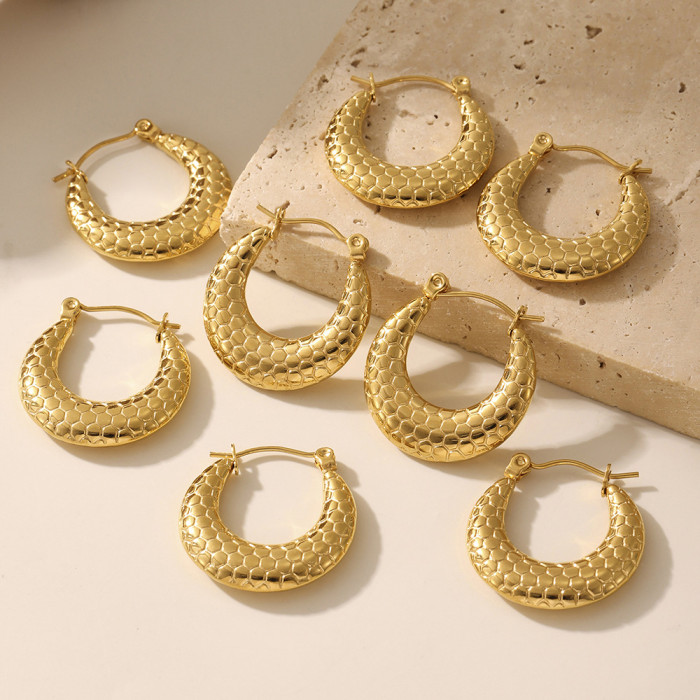 Wholesale Stainless Steel Womens Hoop Earring