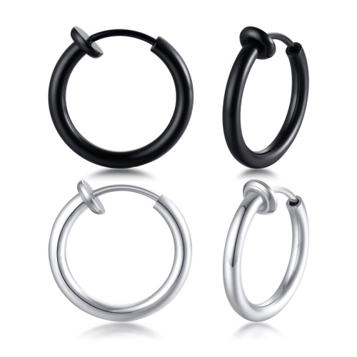 Wholesale Stainless Steel Hoop Earrings for Guys