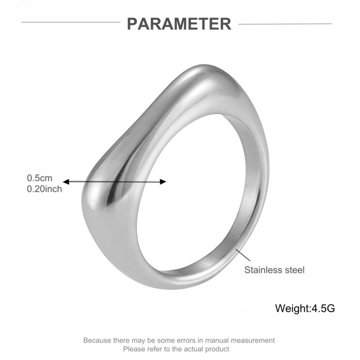 Wholesale Stainless Steel Women Rings