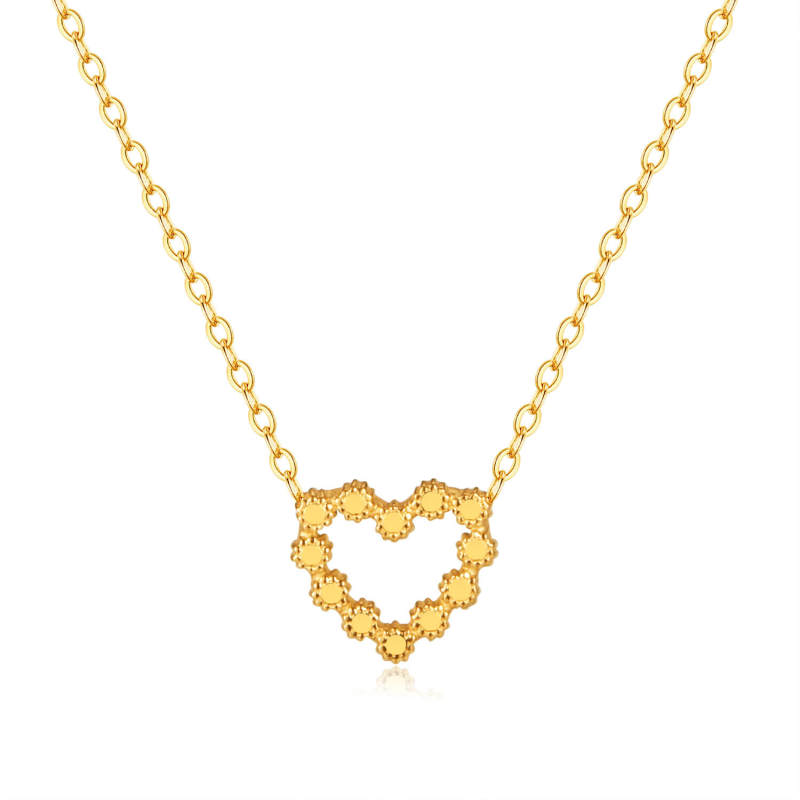 Wholesale Stainless Steel Heart Pendant Necklace