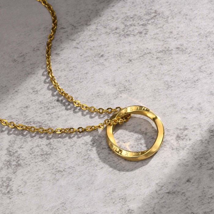 Wholesale Stainless Steel Viking Circle Pendant