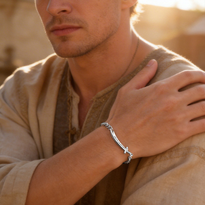 Wholesale Stainless Steel Zulfiqar Sword Bracelet