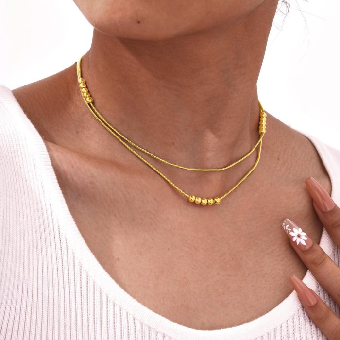 Wholesale Stainless Steel Popular Collarbone Chain