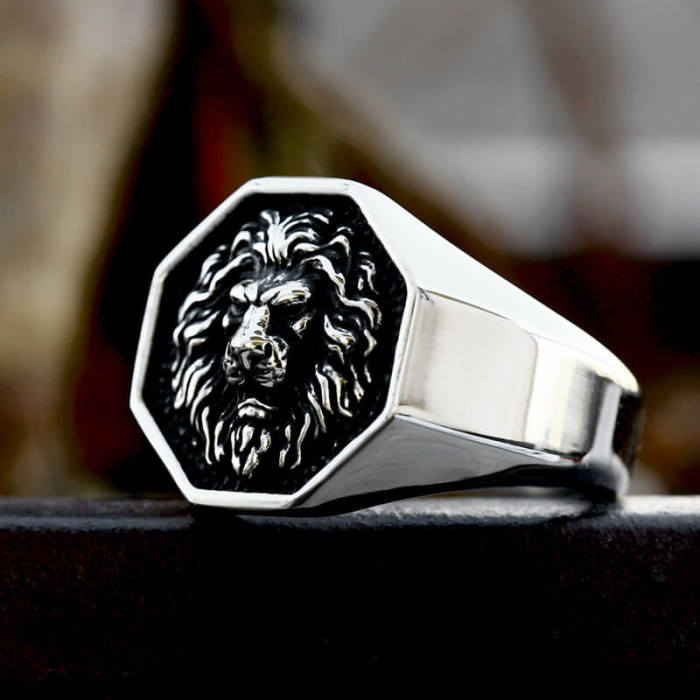 Wholesale Stainless Steel Lion's Head Rings