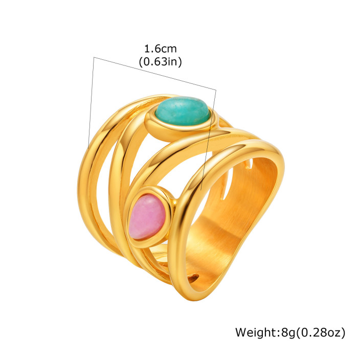 Wholesale Stainless Steel Multi-Layer Ring