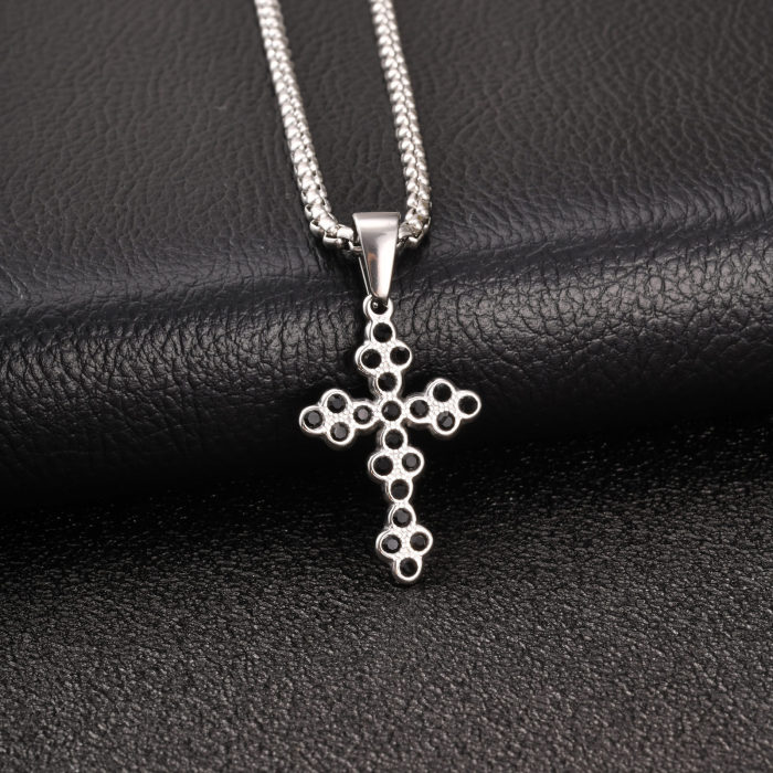 Wholesale Stainless Steel Gothic Cross Pendant