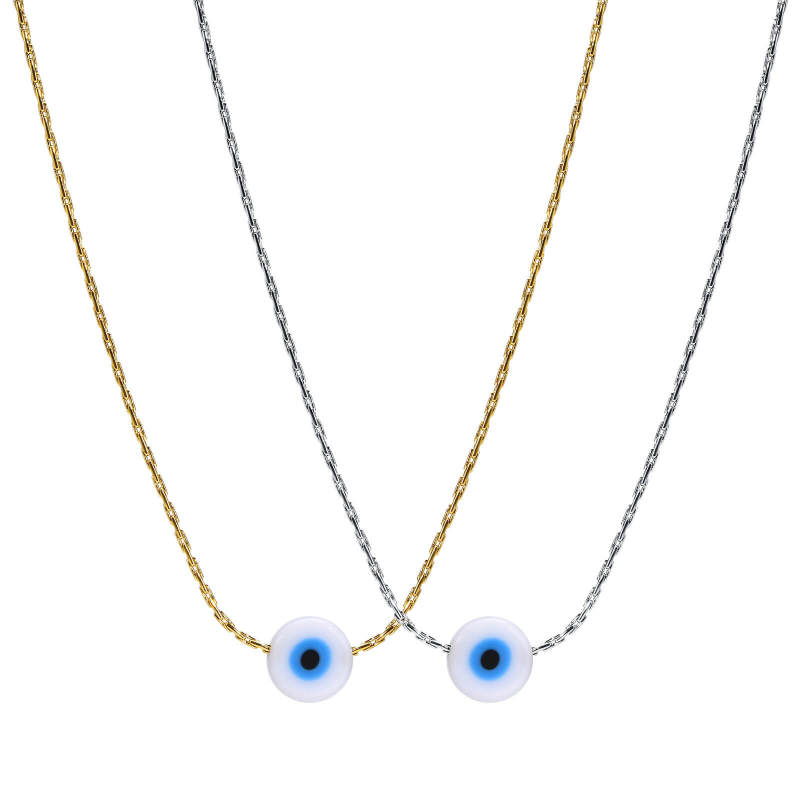 Wholesale Stainless Steel Devil's Eye Necklace