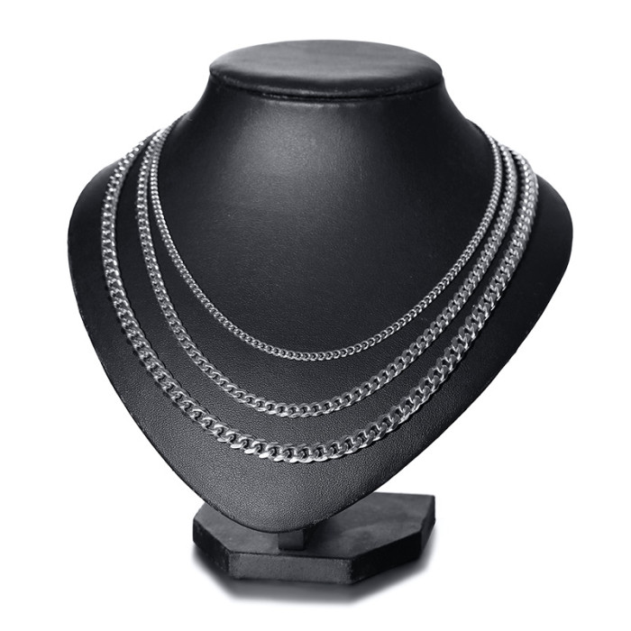 Wholesale Stainless Steel 3MM/5MM/7MM Cuban Necklace