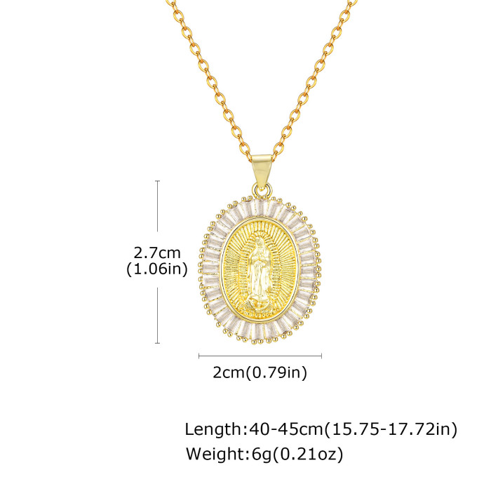 Wholesale Stainless Steel Madonna Pendant