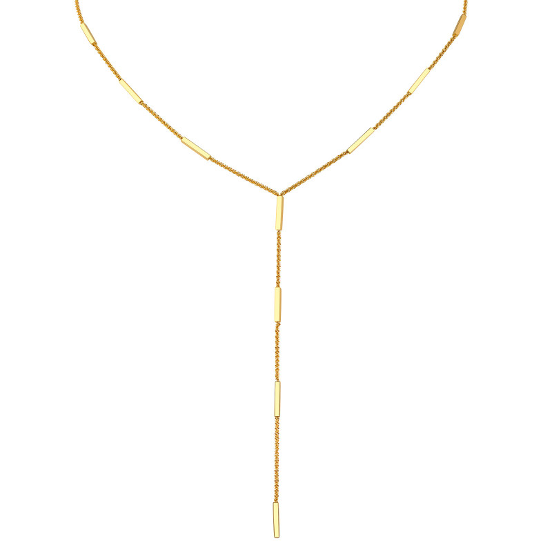 Wholesale Stainless Steel Minimalist Y-Necklace