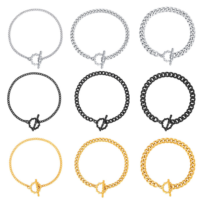 Wholesale Stainless Steel OT Clasp Bracelet