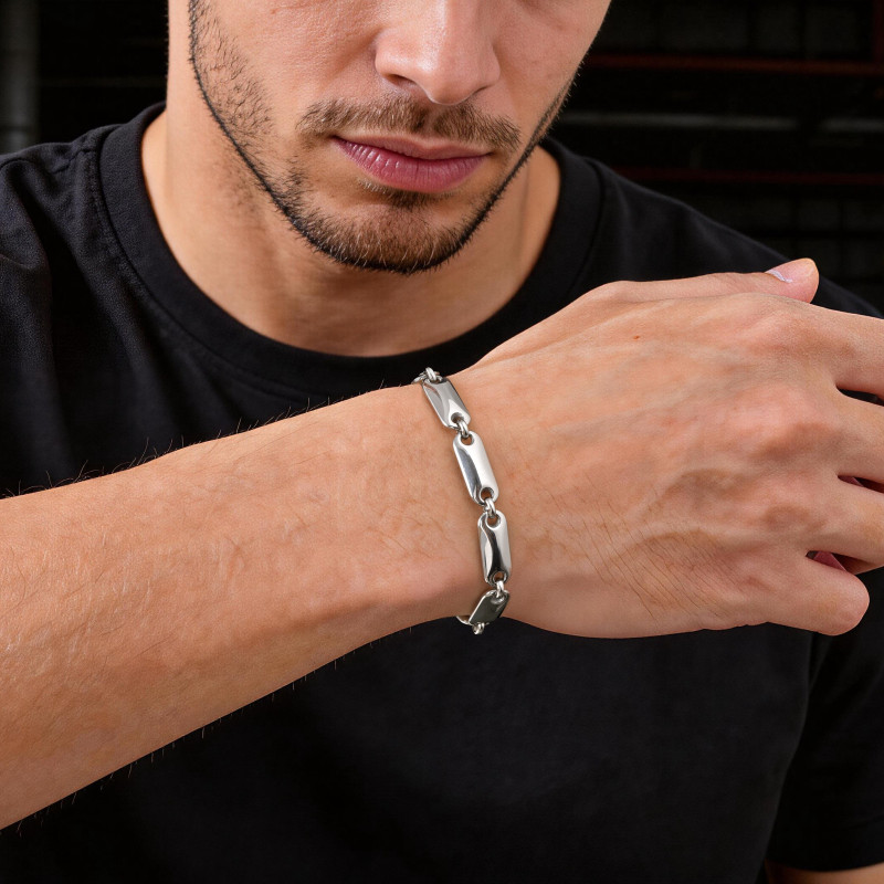 Wholesale Stainless Steel Link Bracelet