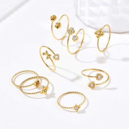 Wholesale Stainless Steel Minimalist Stackable Ring