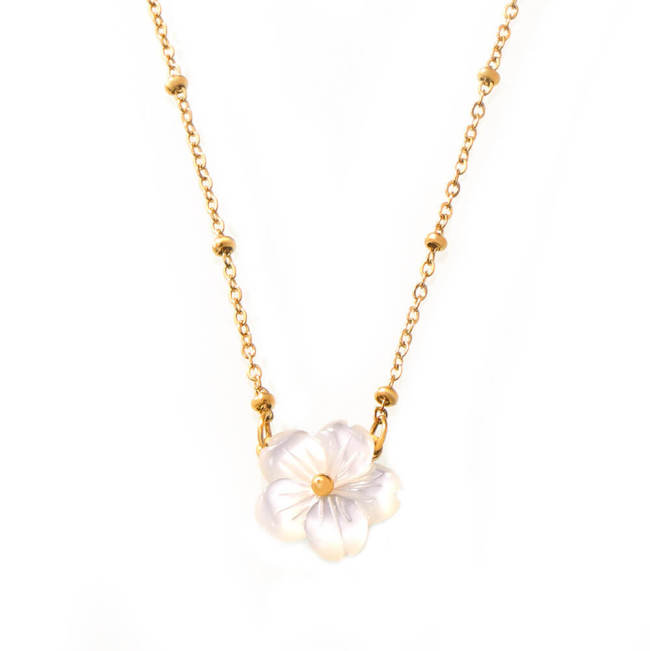 Wholesale Stainless Steel Sea Shell Flower Pendant