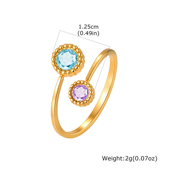 Wholesale Stainless Steel Toi et Moi Ring