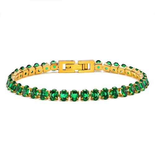 Wholesale Stainless Steel Tennis Bracelet and Necklace Set